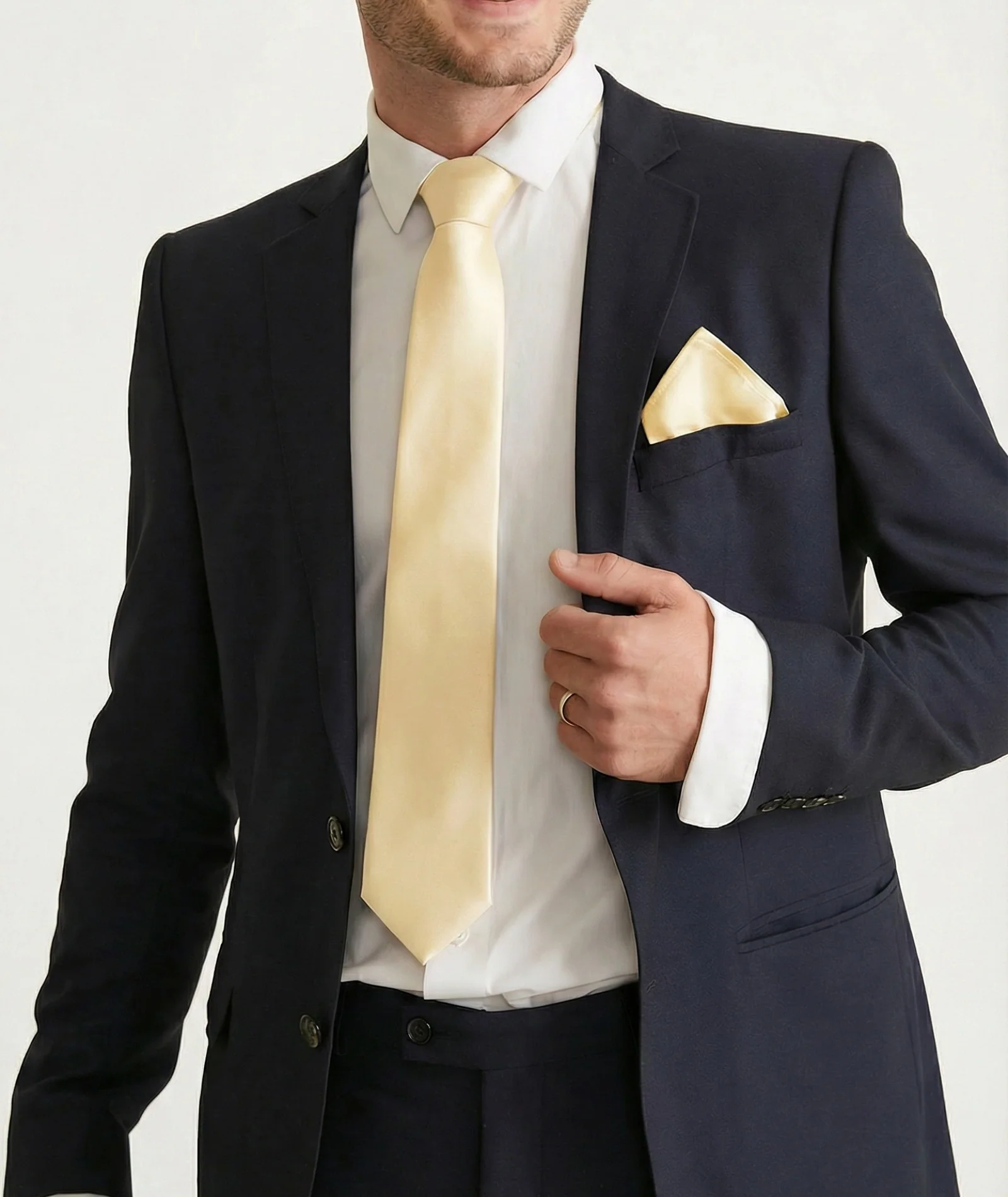 Men's Satin Tie - Image 21