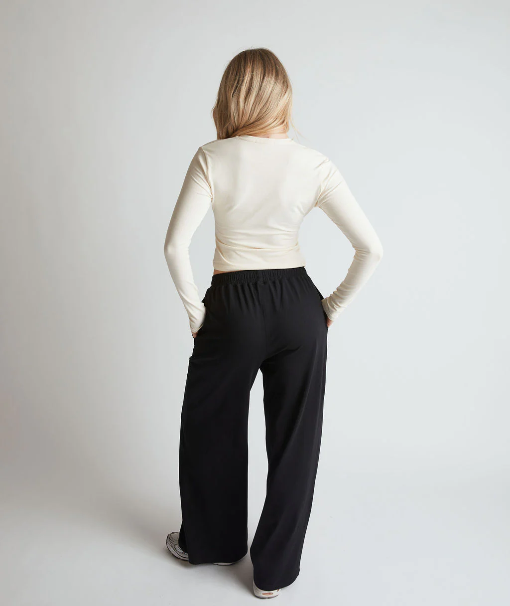 Soft Long Sleeve Top - Buttermilk - Image 3
