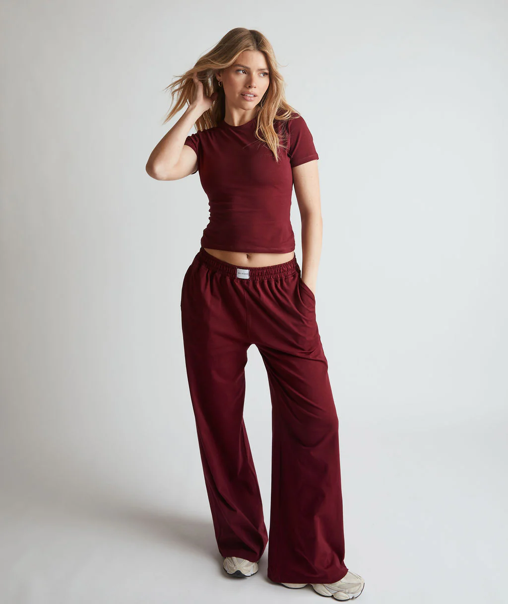 Soft Short Sleeve Tee - Merlot - Image 4